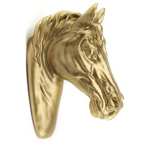Paarden hoofd - goud